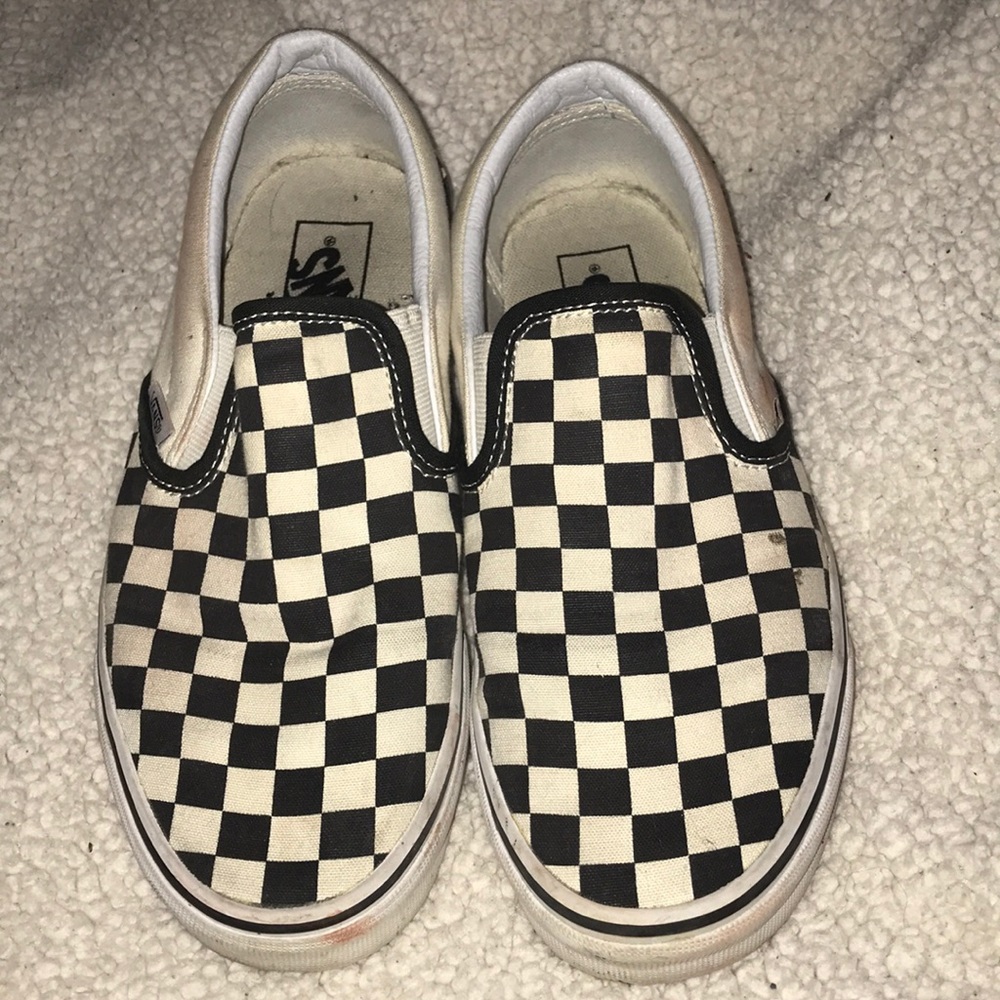 Checkered vans
